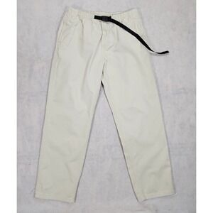Gramicci Climbing Pants Womens L 12 32 G-Pants Beige Belted 90s Vtg